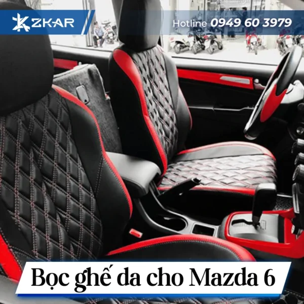 Bọc ghế da cho Mazda 6