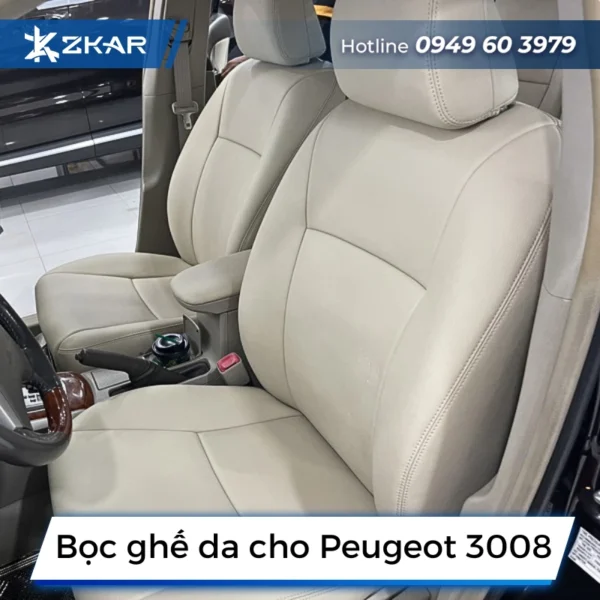 Bọc ghế da cho Peugeot 3008