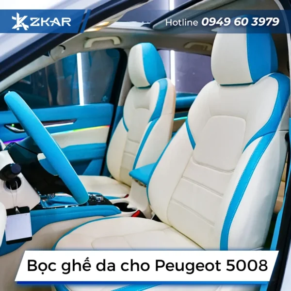 Bọc ghế da cho Peugeot 5008