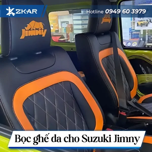 Bọc ghế da cho Suzuki Jimny