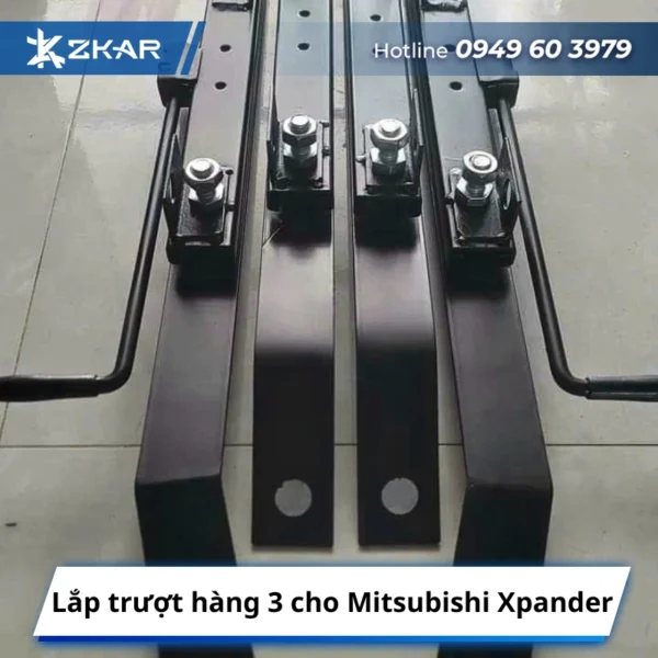 Lắp trượt hàng 3 cho Mitsubishi Xpander