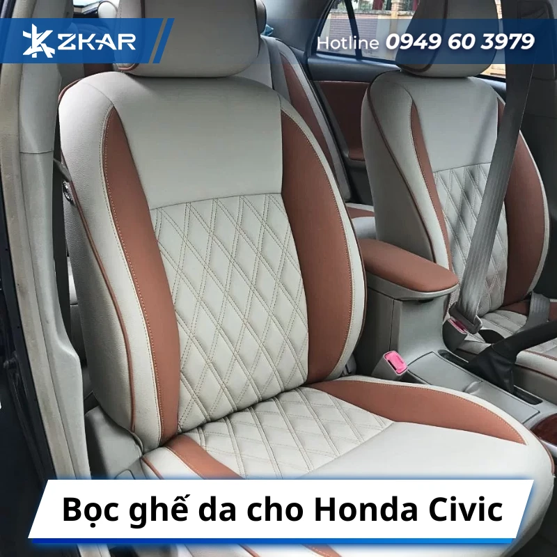 Bọc ghế da cho Honda Civic