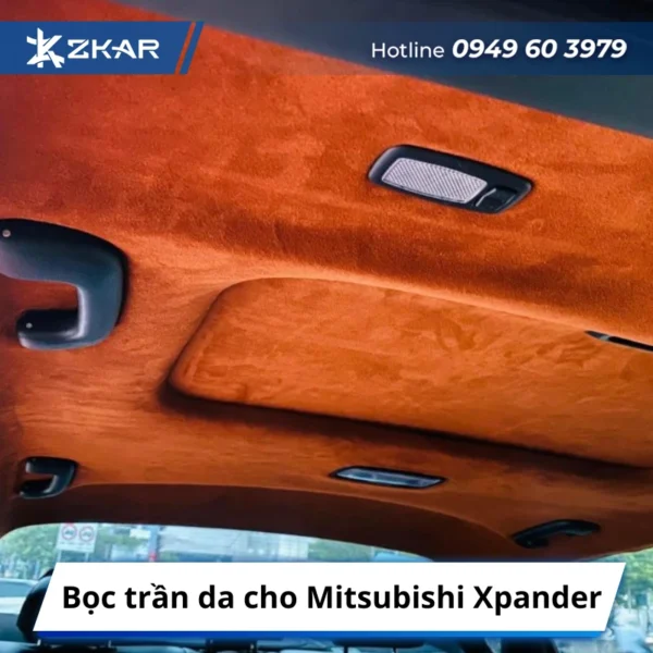 Bọc trần da nâng tầm nội thất cho Mitsubishi Xpander