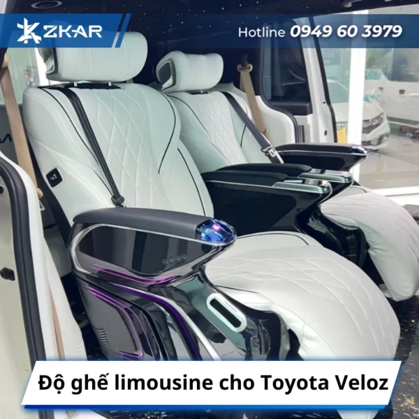 Độ ghế limousine cho Toyota Veloz