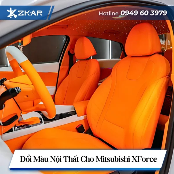 Đổi màu nội thất cho Mitsubishi Xforce