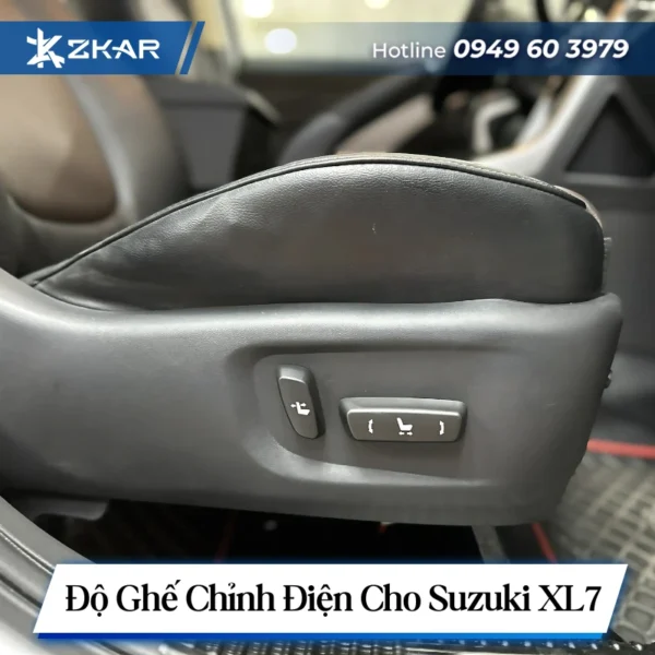 Ghế chỉnh điện cho Suzuki XL7 - Thoải mái trên mọi cung đường