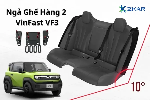 Lý Do Nên Độ Ngả Ghế Hàng 2 Cho Xe Điện VF3
